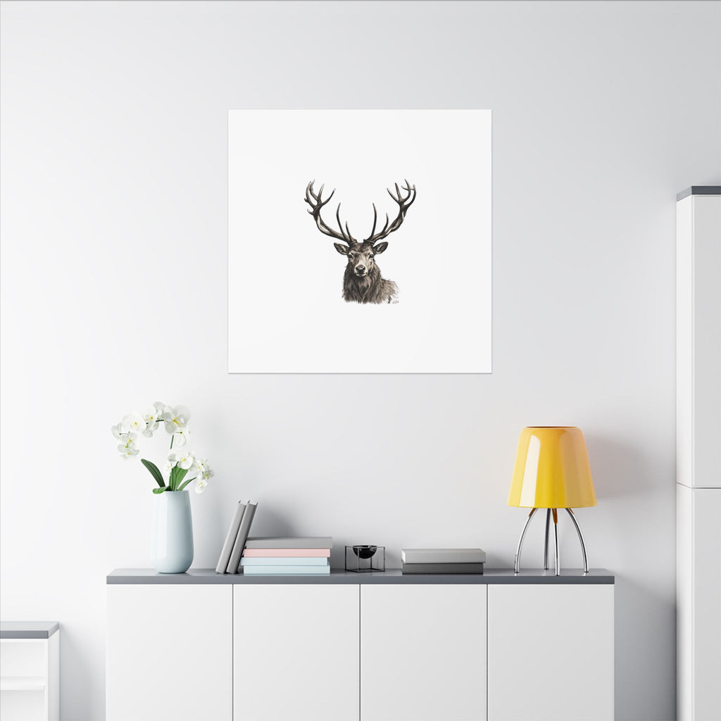 Stag Matte Canvas