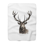 Stag Sherpa Blanket