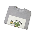 I Wet My Plants Sweatshirt | Plant Parent Humor, Succulent Pun, Sage Palette