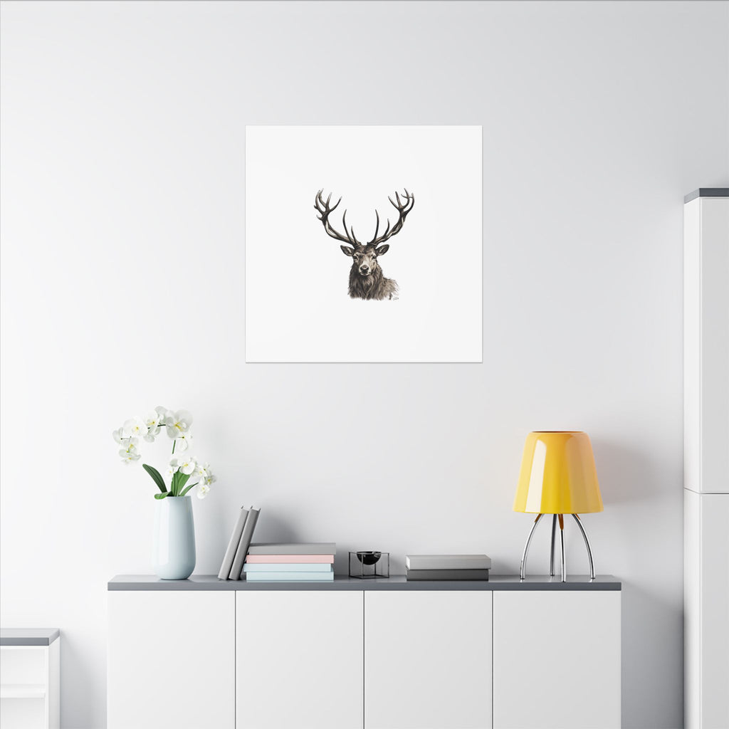 Stag Matte Canvas