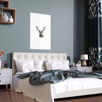 Stag Silk Poster