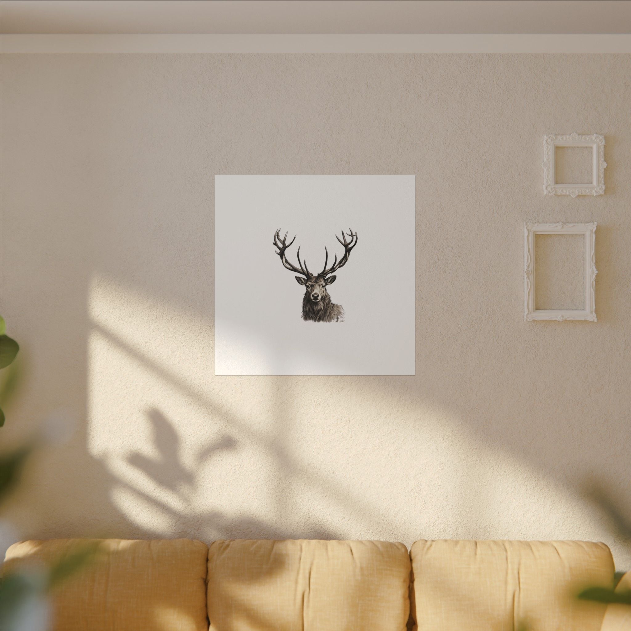 Stag Matte Canvas