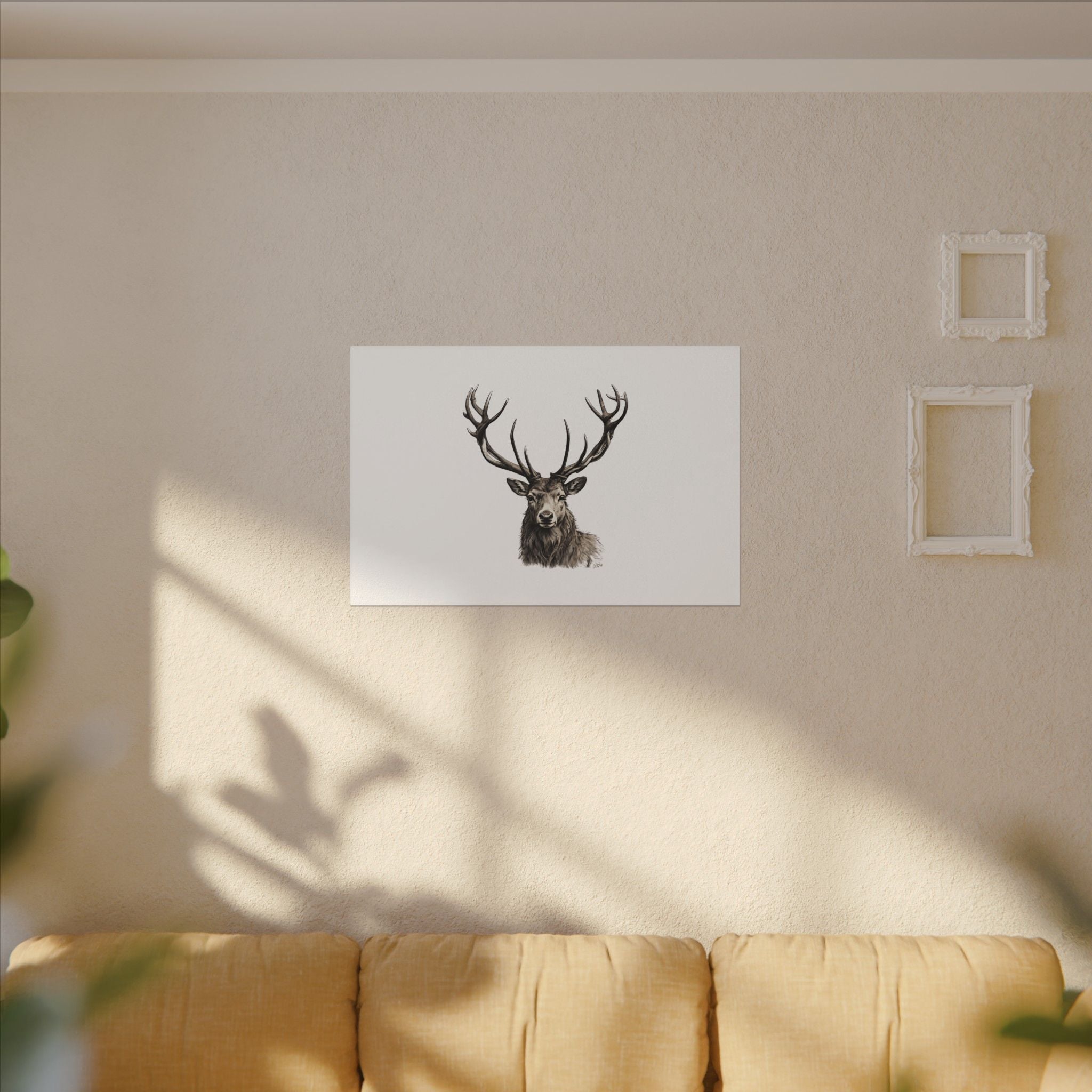 Stag Matte Canvas