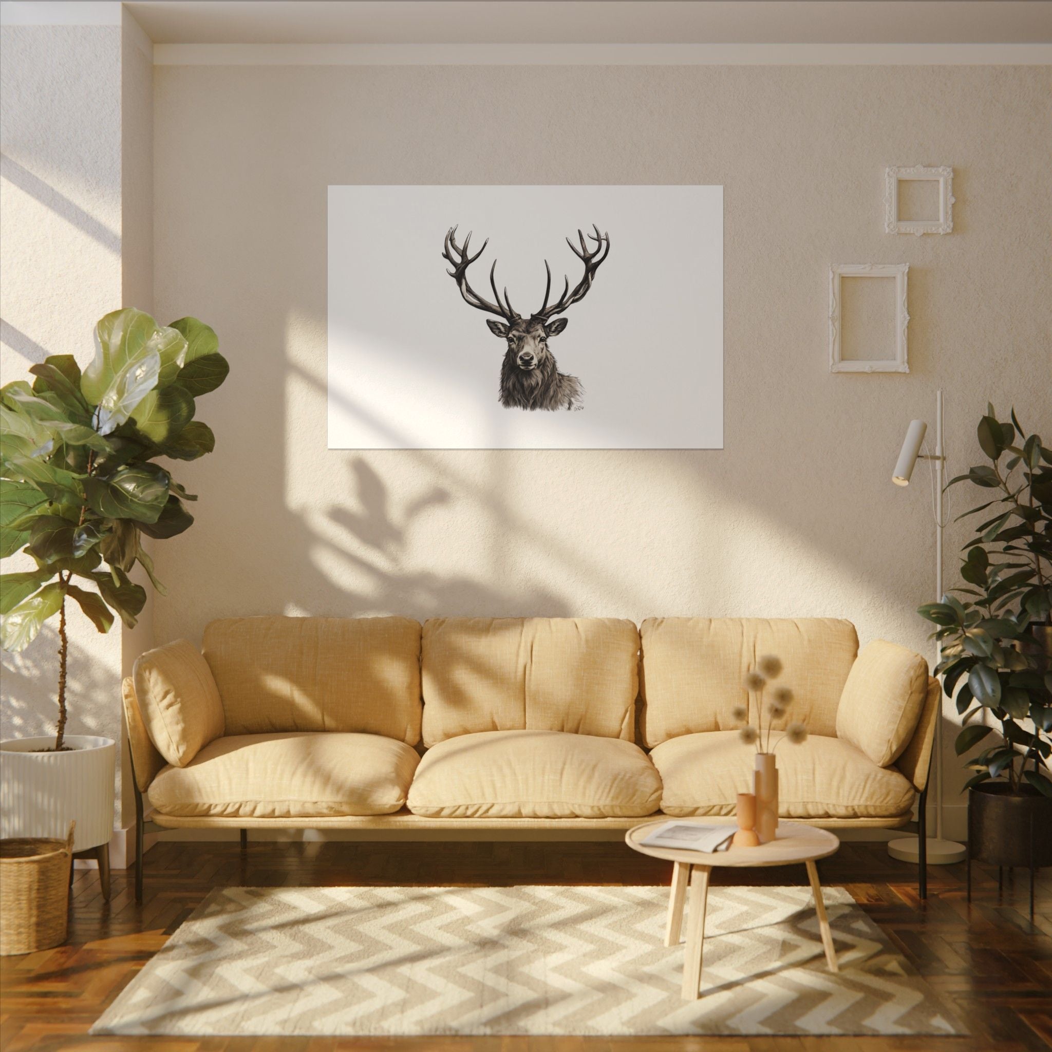 Stag Matte Canvas
