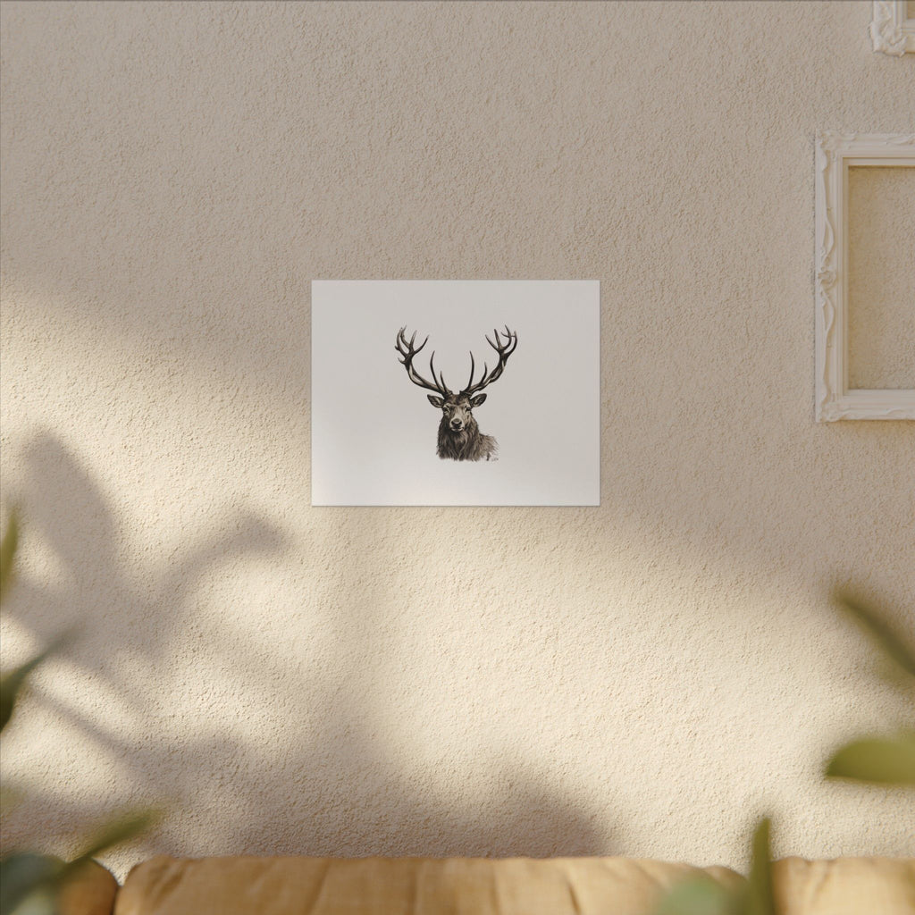 Stag Matte Canvas