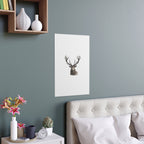 Stag Silk Poster