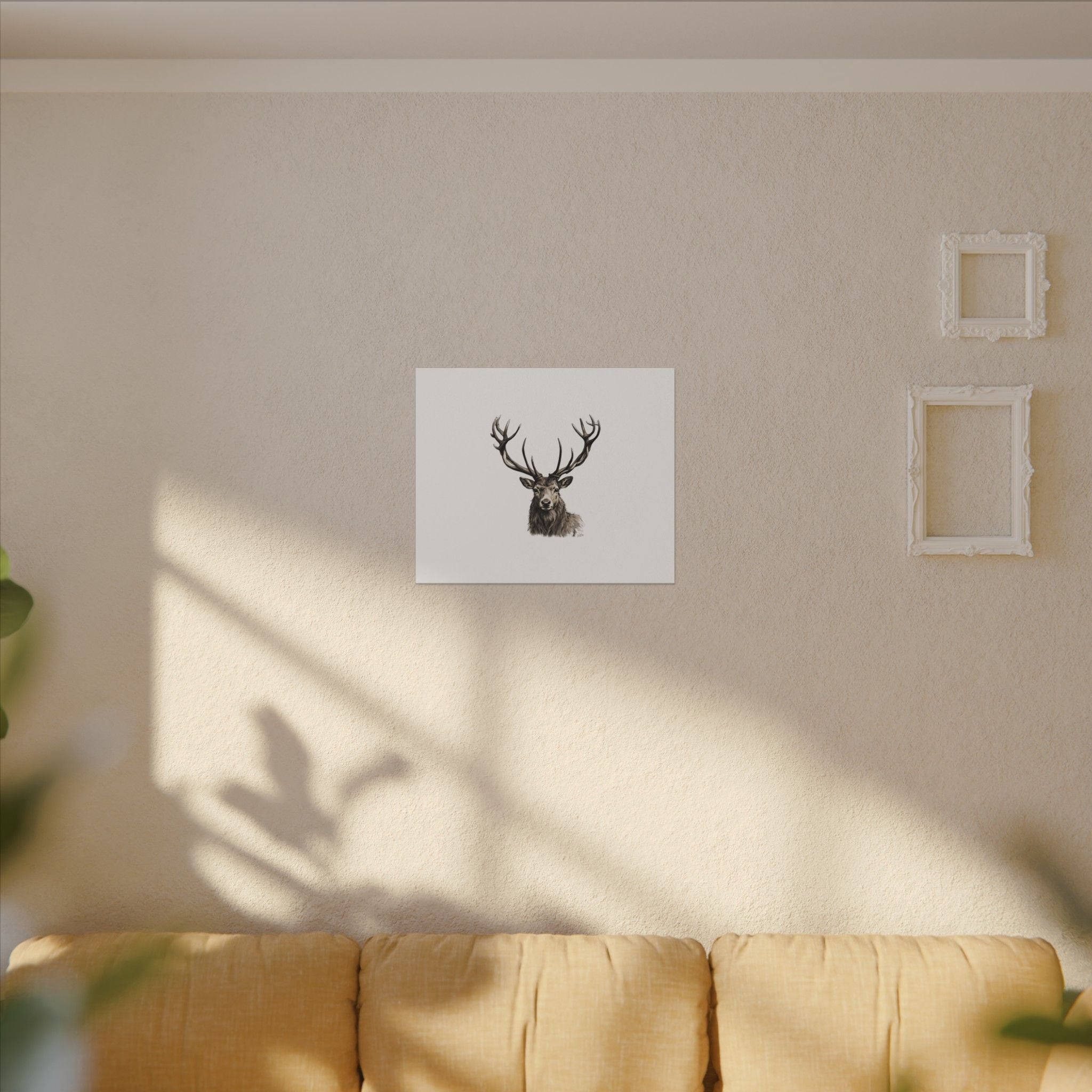 Stag Matte Canvas