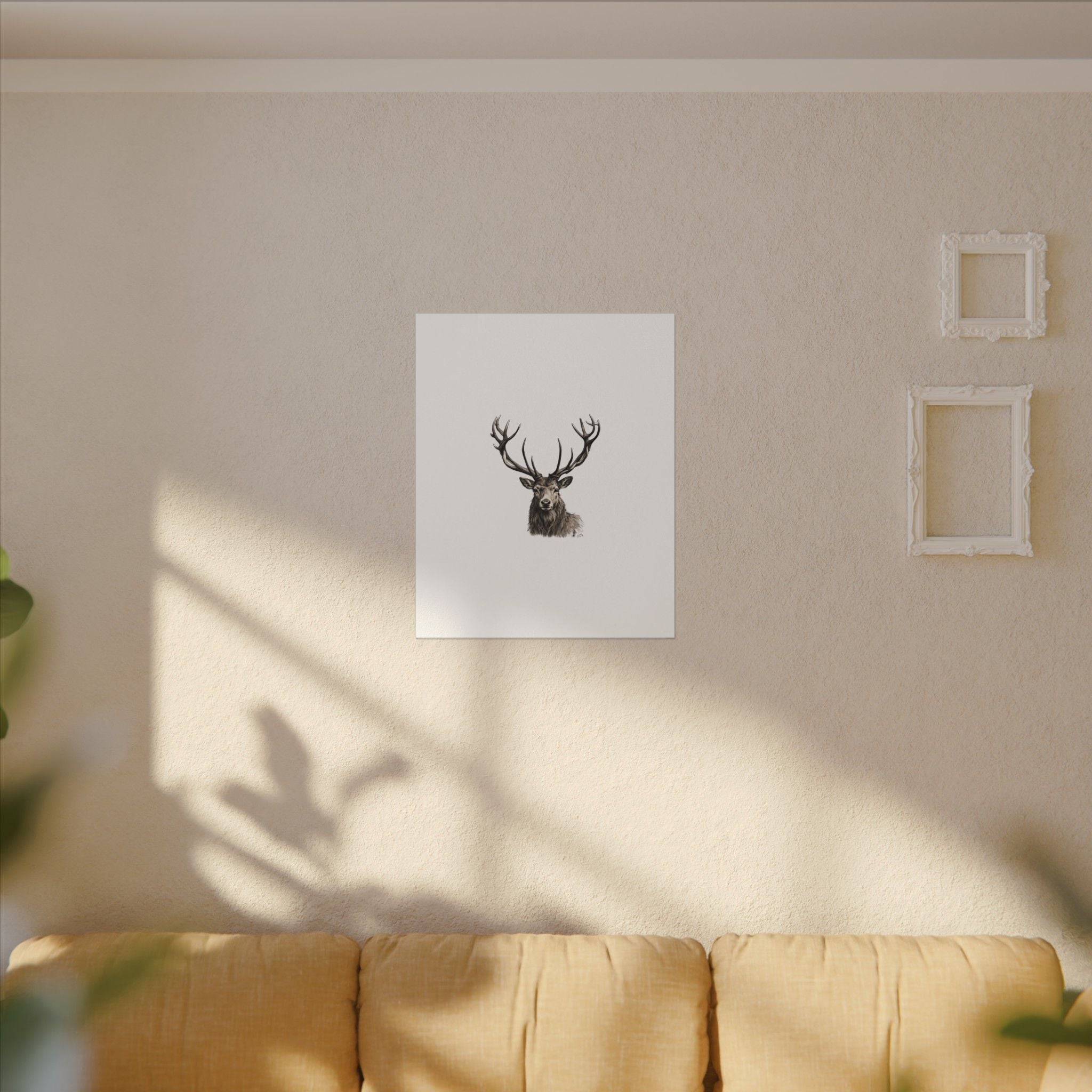 Stag Matte Canvas