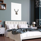 Stag Silk Poster