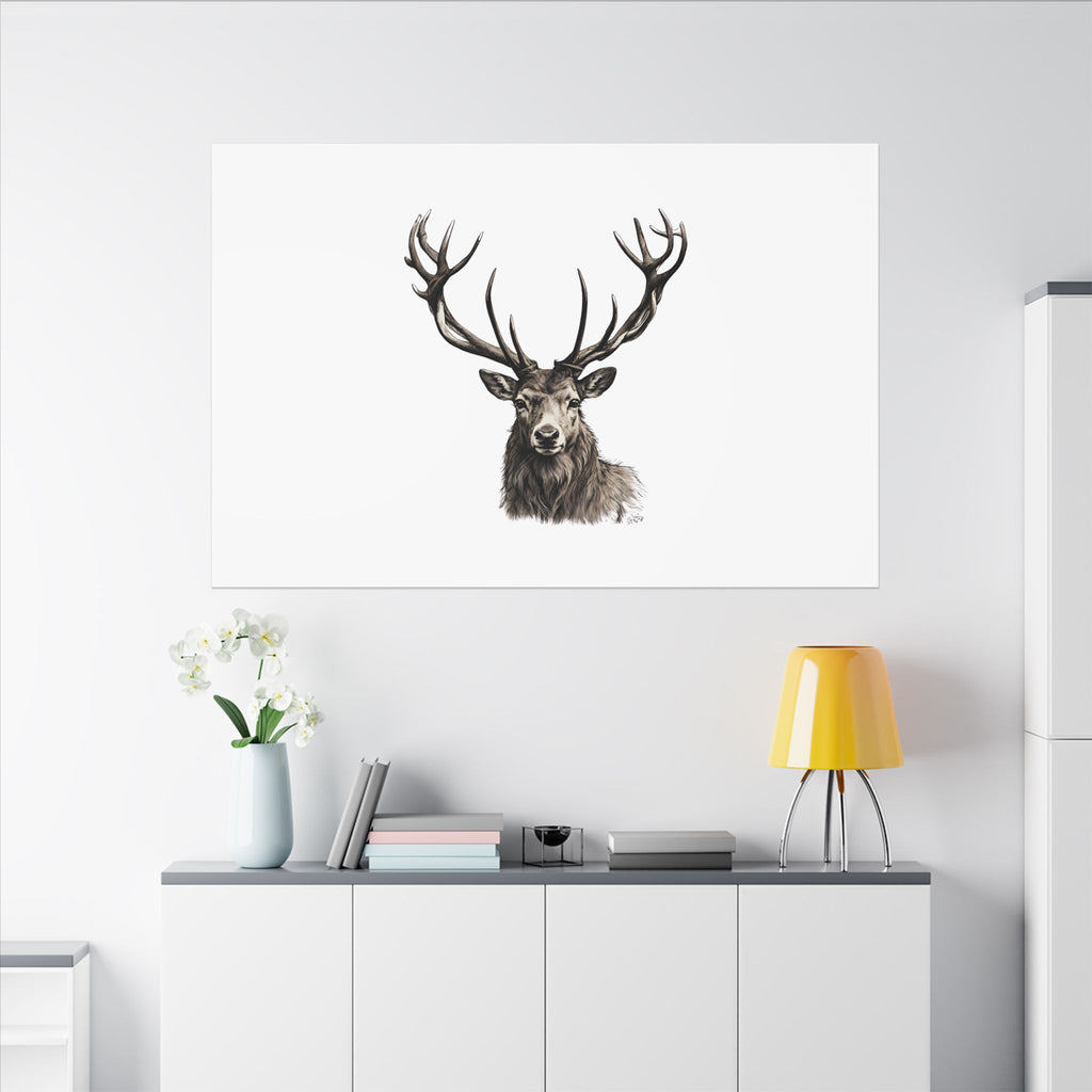 Stag Matte Canvas