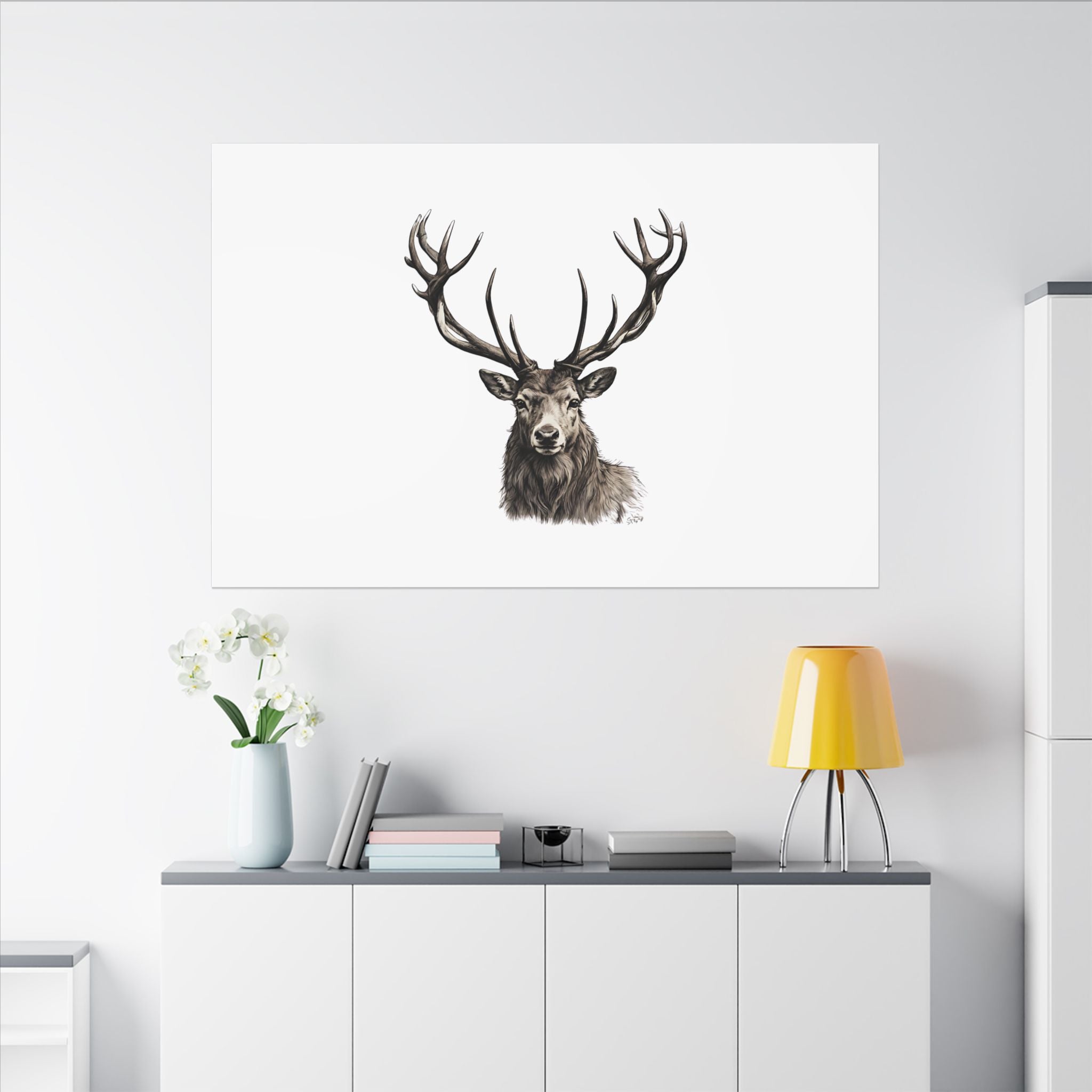 Stag Matte Canvas