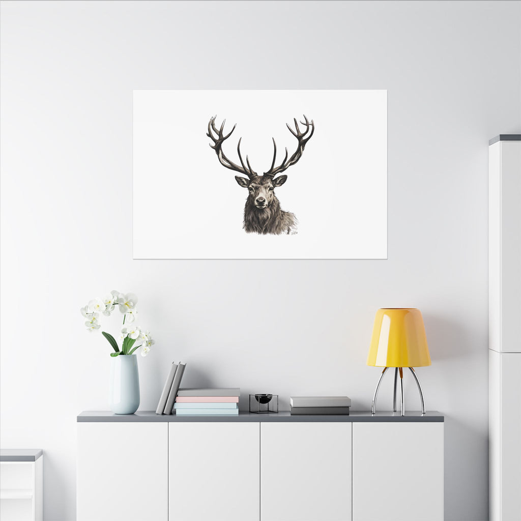 Stag Matte Canvas
