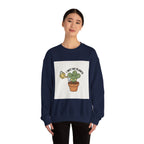 I Wet My Plants Sweatshirt | Plant Parent Humor, Succulent Pun, Sage Palette