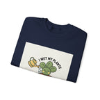 I Wet My Plants Sweatshirt | Plant Parent Humor, Succulent Pun, Sage Palette