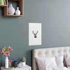Stag Silk Poster