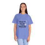 Hang On Let Me Overthink This T-Shirt — Funny Overthinker Tee