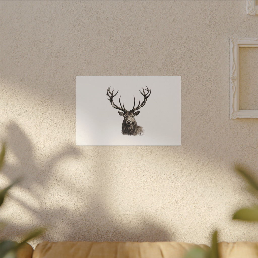 Stag Matte Canvas