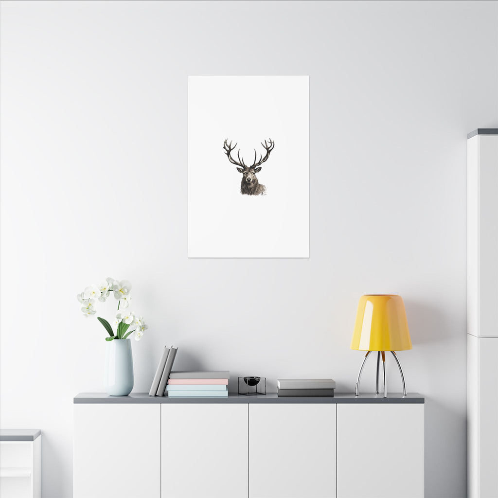 Stag Matte Canvas