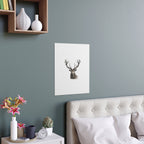 Stag Silk Poster
