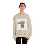 I Wet My Plants Sweatshirt | Plant Parent Humor, Succulent Pun, Sage Palette