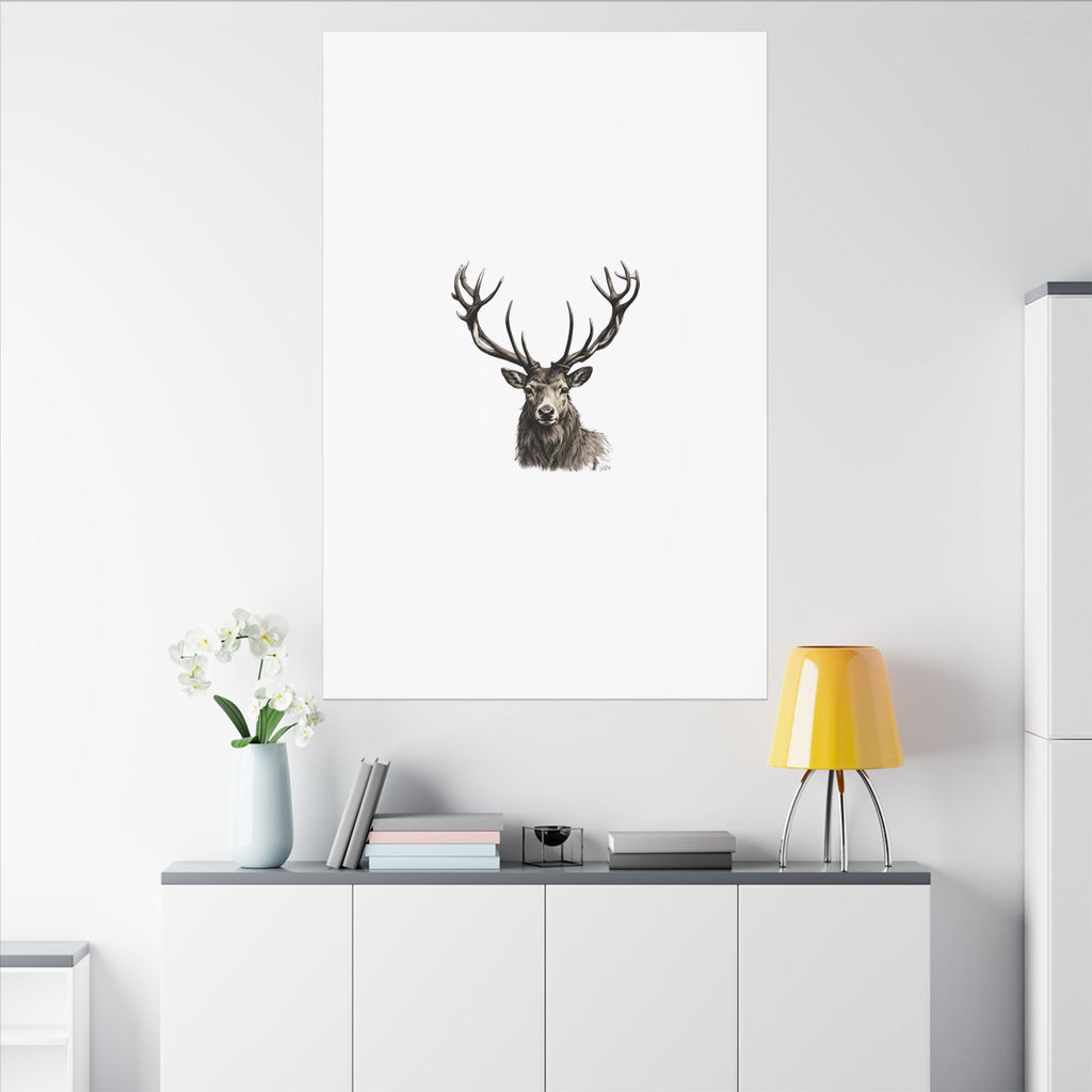 Stag Matte Canvas
