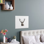 Stag Silk Poster