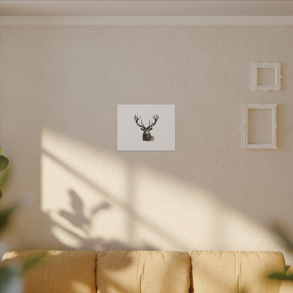 Stag Matte Canvas