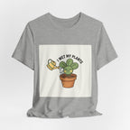I Wet My Plants Tee | Plant Parent Humor, Succulent Pun Shirt