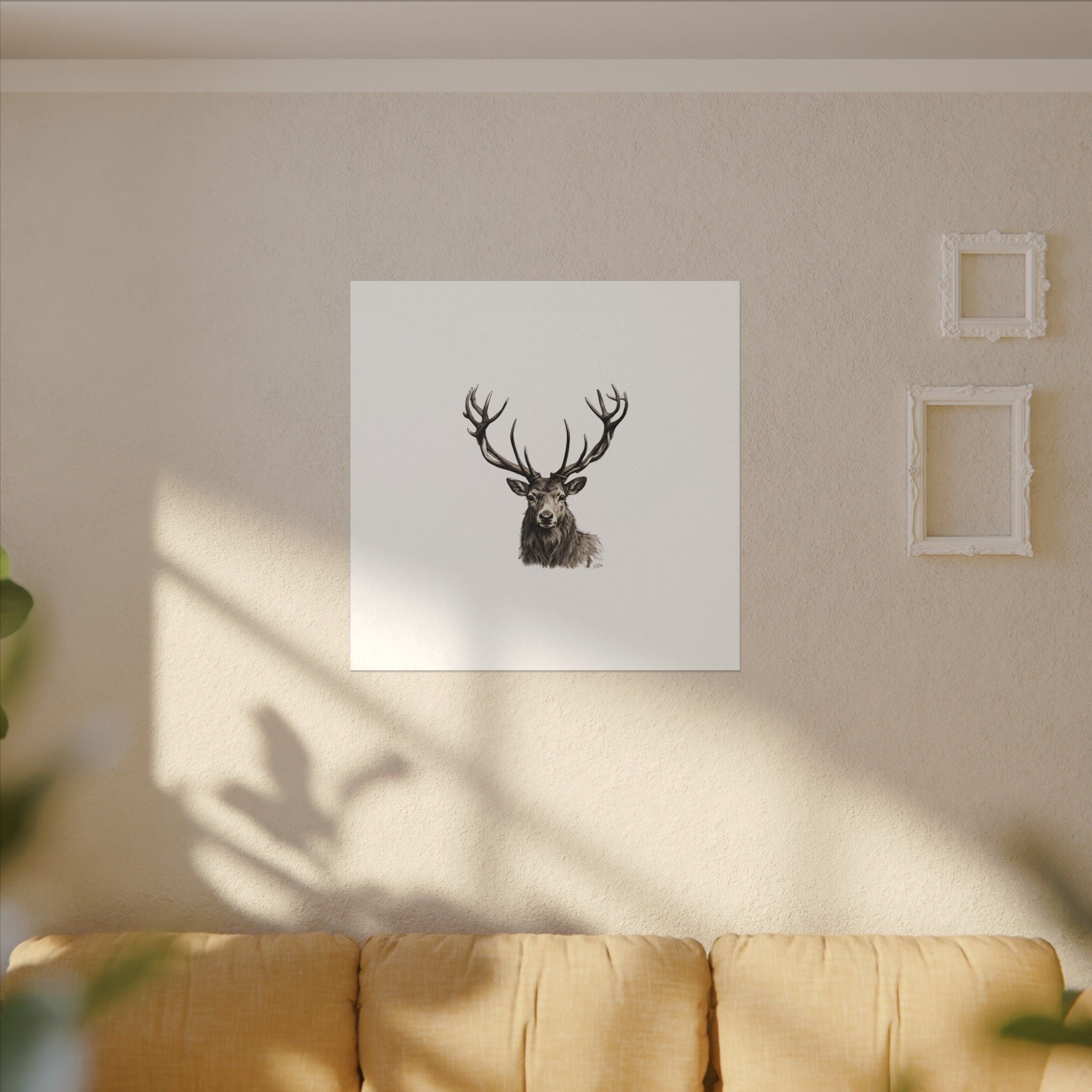 Stag Matte Canvas