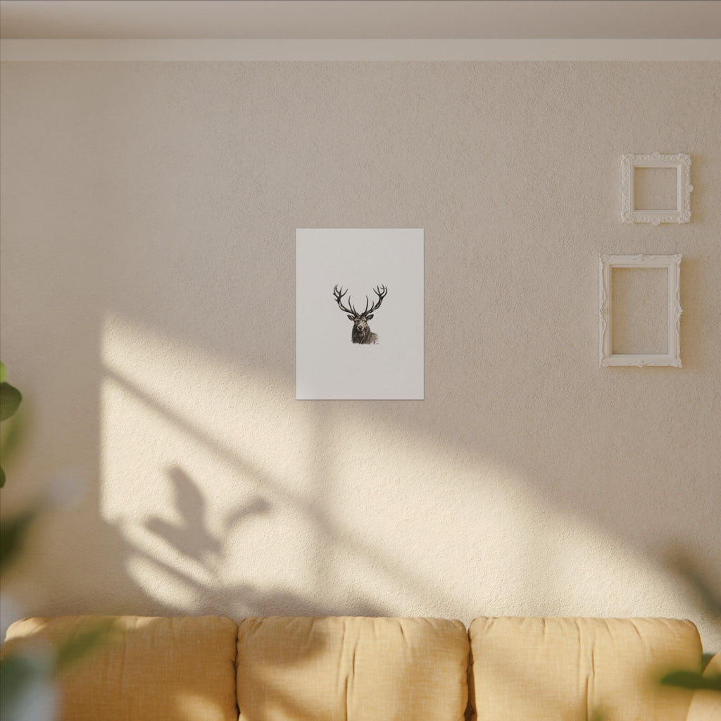 Stag Matte Canvas