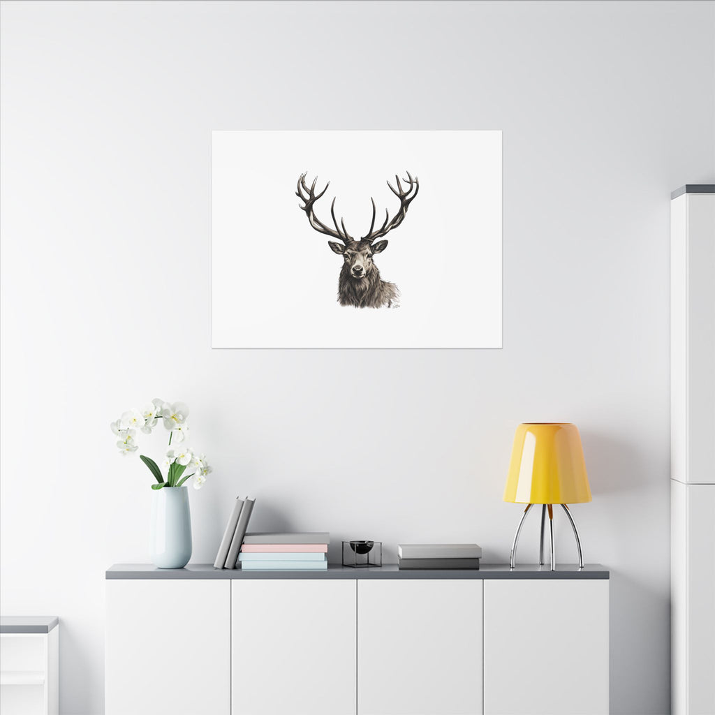 Stag Matte Canvas