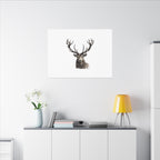 Stag Matte Canvas