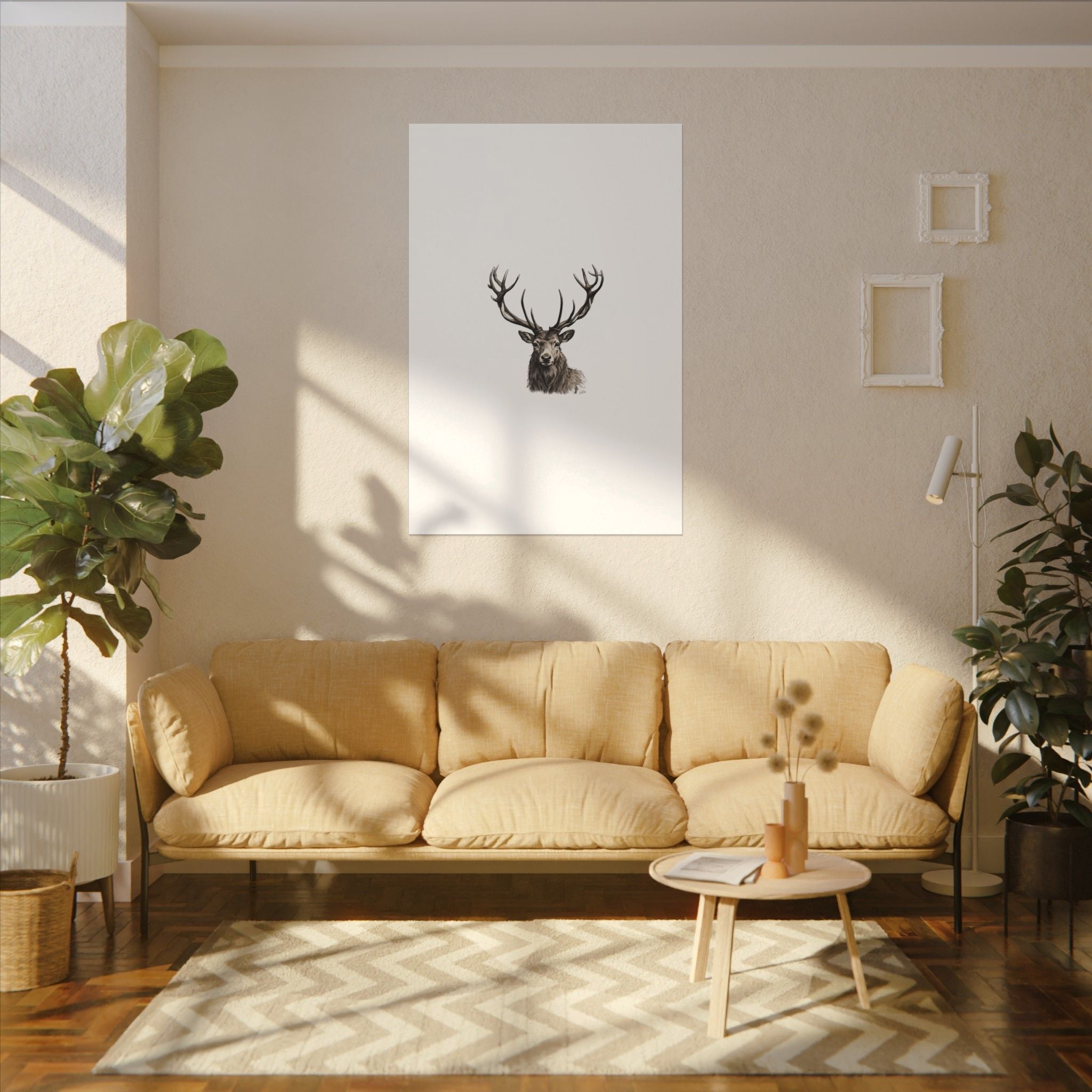 Stag Matte Canvas