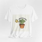 I Wet My Plants Tee | Plant Parent Humor, Succulent Pun Shirt