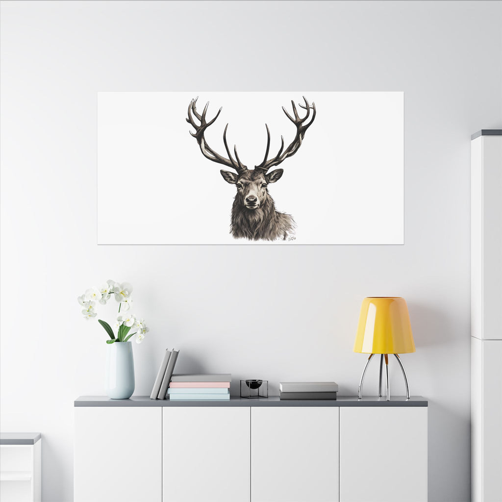 Stag Matte Canvas