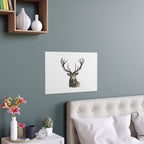 Stag Silk Poster