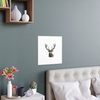 Stag Silk Poster
