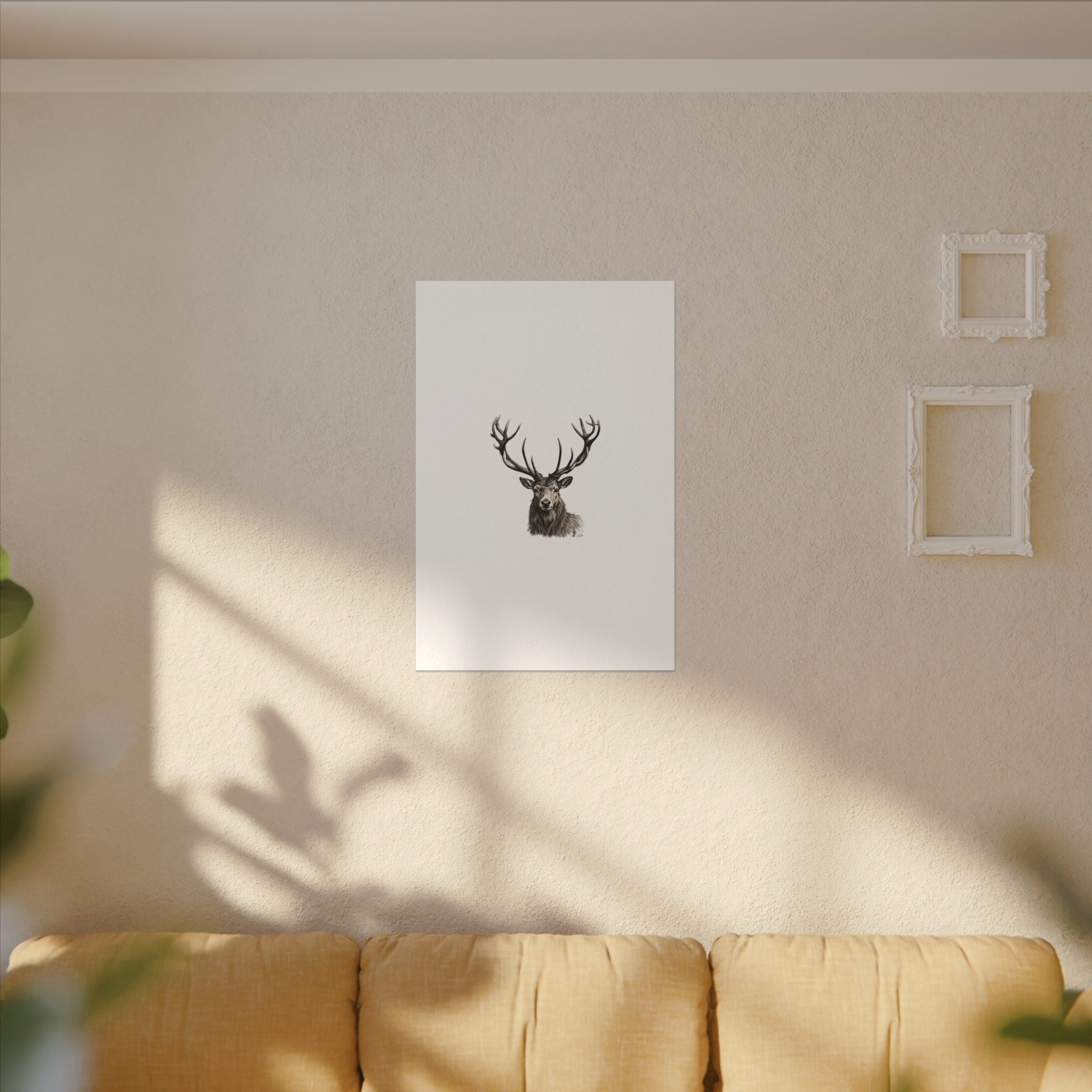 Stag Matte Canvas