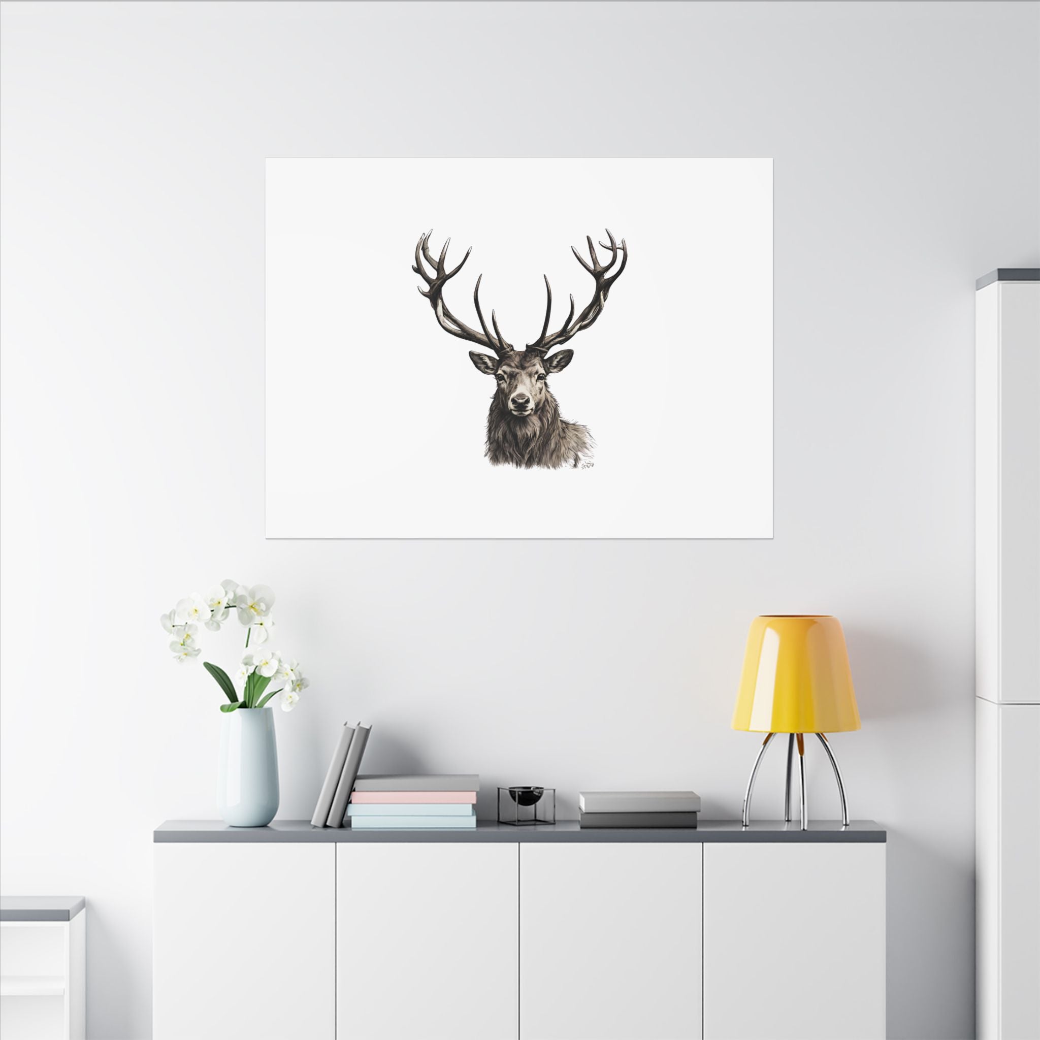 Stag Matte Canvas