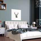 Stag Silk Poster