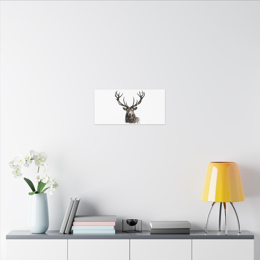 Stag Matte Canvas