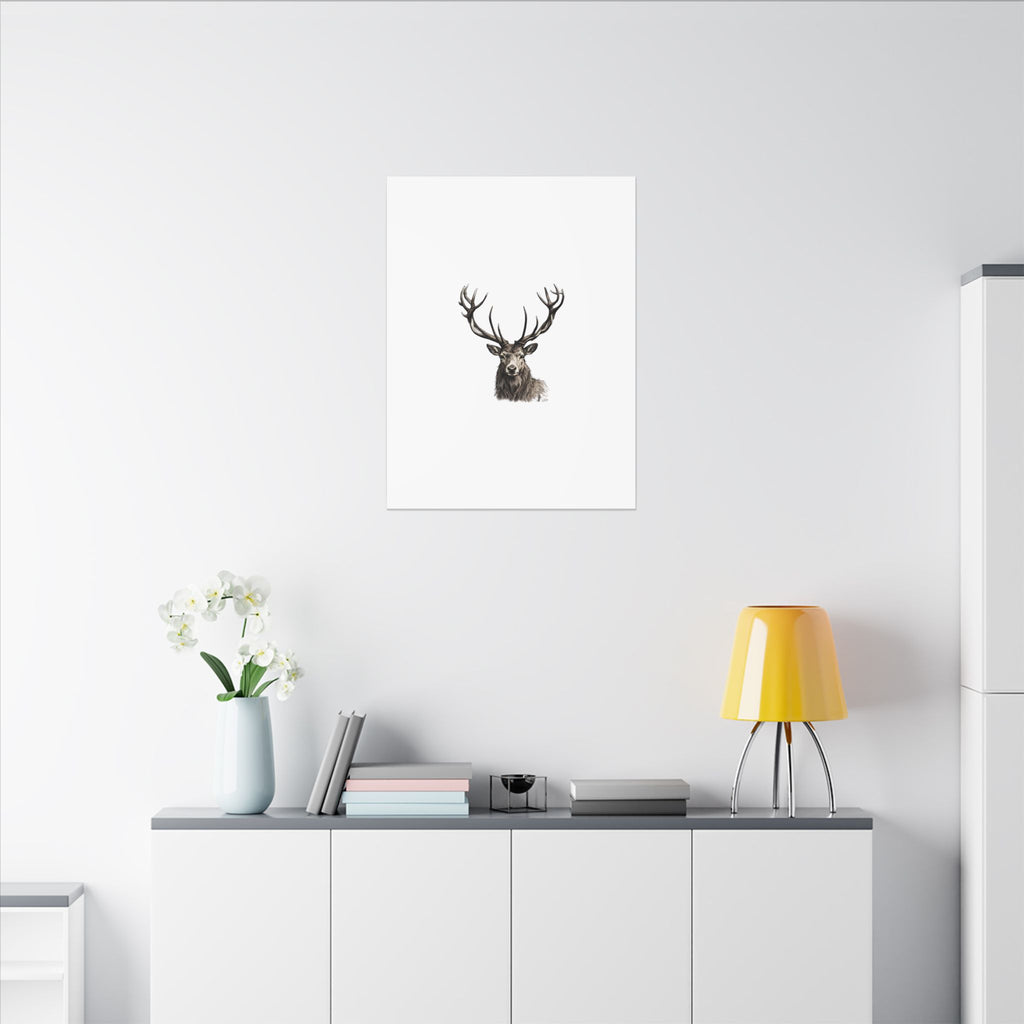 Stag Matte Canvas