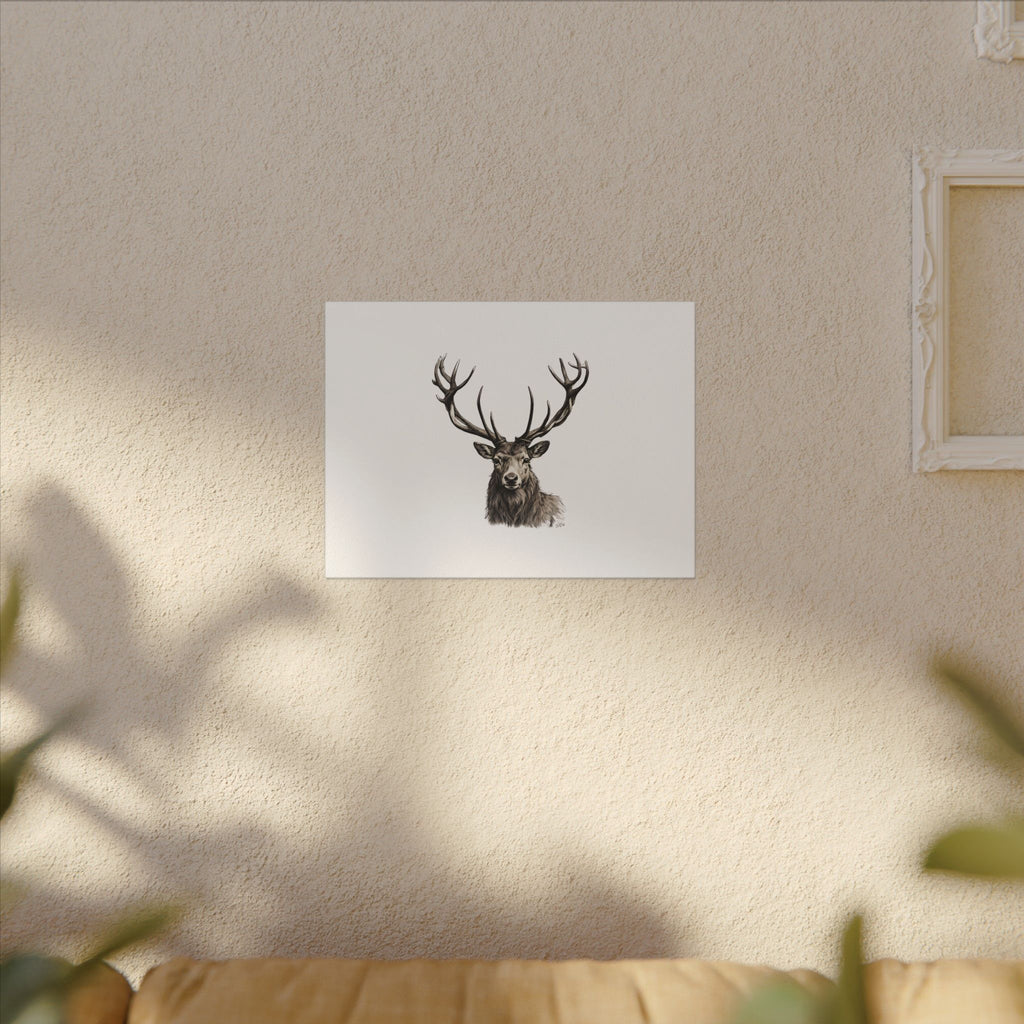 Stag Matte Canvas