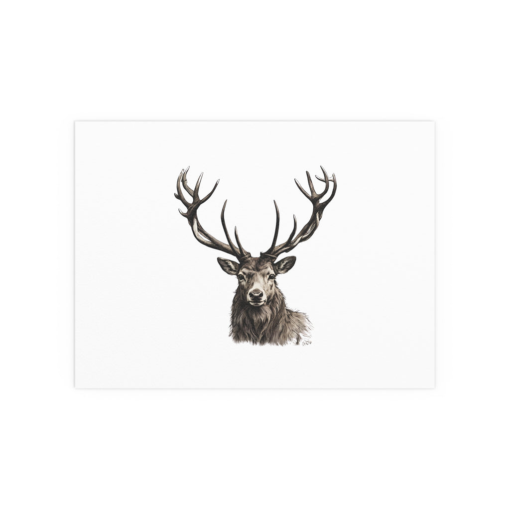 Stag Silk Poster