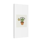 I Wet My Plants Canvas | Plant Parent Humor, Succulent Pun Wall Art