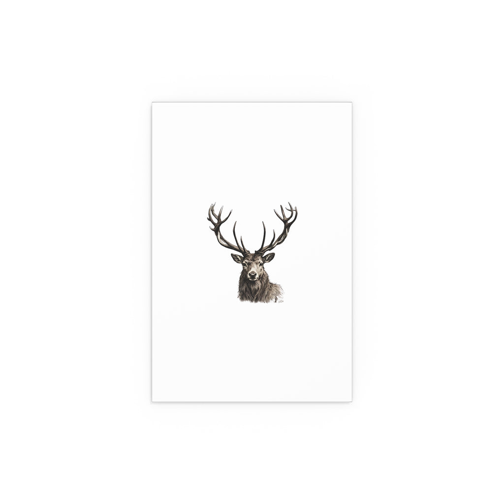 Stag Silk Poster
