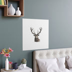 Stag Silk Poster