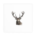 Stag Silk Poster