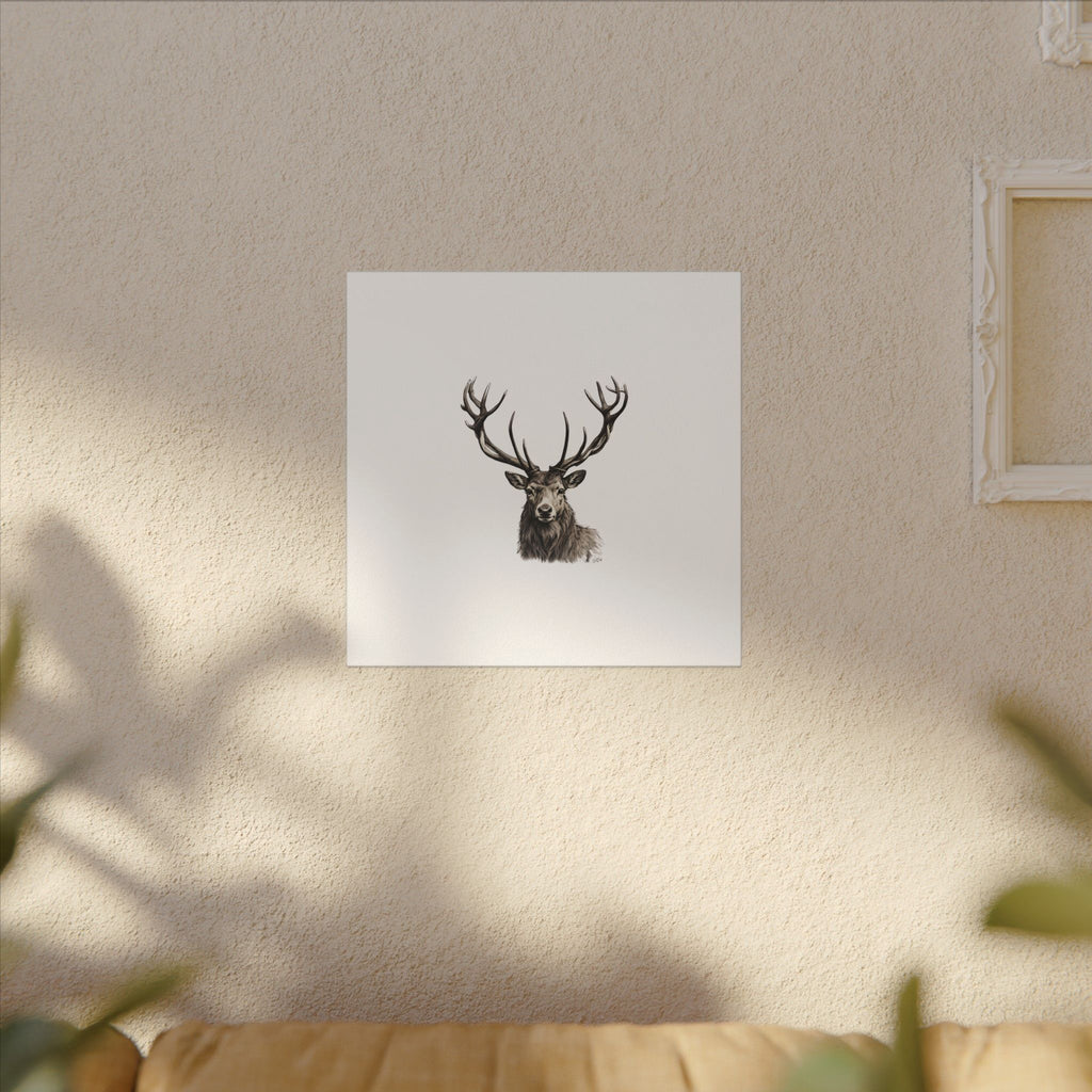Stag Matte Canvas
