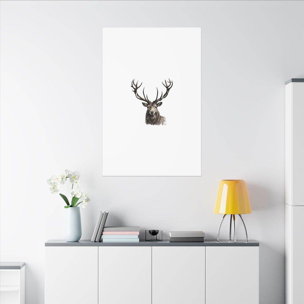 Stag Matte Canvas